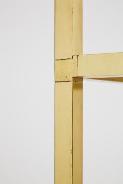 Midcentury Brass and Glass tag re - 1737827