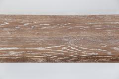 Midcentury Cerused Oak Console - 3809929