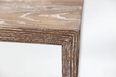 Midcentury Cerused Oak Console - 3809933