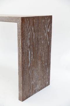 Midcentury Cerused Oak Console - 3809936