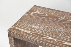 Midcentury Cerused Oak Console - 3809938