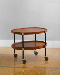 Midcentury Food Holder Bar Trolley with Removable Tray 1960 - 3348018