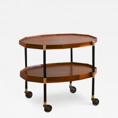 Midcentury Food Holder Bar Trolley with Removable Tray 1960 - 3360385