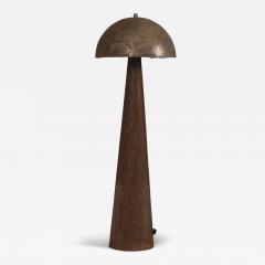 Midcentury French Rigitulle Tole Floor Lamp in the Manner of Mathieu Mat got - 4603438