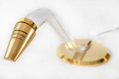 Midcentury Italian Plexi Glass Table Lamp - 3155857