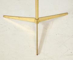 Midcentury Italian Table on Brass Tripod Base - 1920834