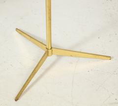 Midcentury Italian Table on Brass Tripod Base - 1920837