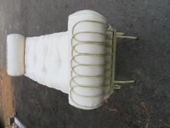 Midcentury Italian Wrought Iron Scroll Arm Bench - 1474255