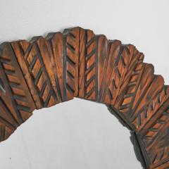 Midcentury Mirror in Carved Wood 1960s - 4608823