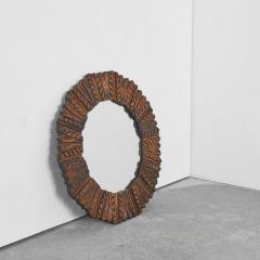 Midcentury Mirror in Carved Wood 1960s - 4608835