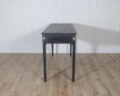 Midcentury Painted Console Table with Drawers and Brass Details circa 1960 - 4223191