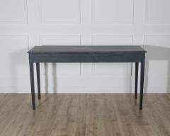Midcentury Painted Console Table with Drawers and Brass Details circa 1960 - 4223192