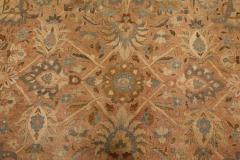 Midcentury Persian Tabriz Hand Knotted Wool Rug - 2454714
