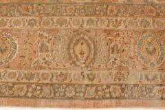 Midcentury Persian Tabriz Hand Knotted Wool Rug - 2454716