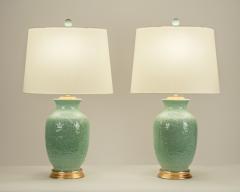 Midcentury Porcelain Pair of Table Lamps - 555005