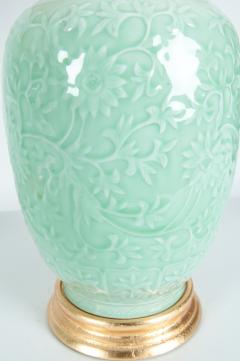 Midcentury Porcelain Pair of Table Lamps - 555006