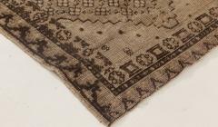Midcentury Samarkand Handmade Wool Rug in Beige and Brown - 2456410