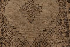 Midcentury Samarkand Handmade Wool Rug in Beige and Brown - 2456412