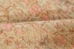 Midcentury Samarkand Handmade Wool Rug in Light Gray Beige Brown and Pink - 2456435