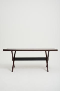 Midcentury Wenge Dining Table and Chairs - 3006257