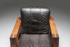 Midcentury Wooden Lounge Chairs 1960s - 1555750
