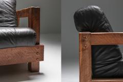 Midcentury Wooden Lounge Chairs 1960s - 1555751