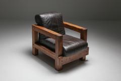 Midcentury Wooden Lounge Chairs 1960s - 1555756