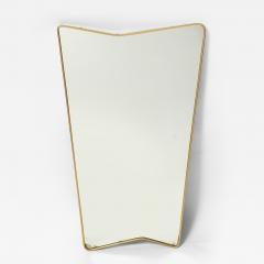 Midcentury italian Modernist Rare Assymetrical Mirror - 4225854