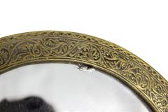 Middle Eastern Brass Hand Mirrror - 4675528