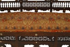 Middle Eastern Moorish Triple Arch Settee - 1419061