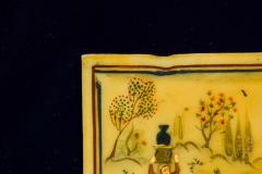 Middle Eastern Persian Framed of Women Gathered in Open Field - 4674867