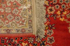 Middle Eastern Persian Red Blue and Beige Rug - 4653233