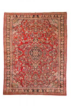Middle Eastern Persian Sarouk style wool carpet - 4630712