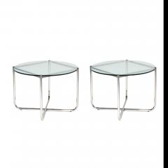 Mies van der Rohe Mr Side End Table Chrome and Glass for Knoll 1970 - 2814192