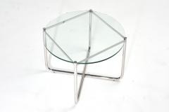 Mies van der Rohe Mr Side End Table Chrome and Glass for Knoll 1970 - 2814195