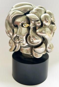Miguel Ortiz Berrocal Miguel Ortiz Berrocal 1969 Portrait de Mich le Puzzle Sculpture - 4286049