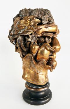 Miguel Ortiz Berrocal Miguel Ortiz Berrocal Sculpture Homage to Arcimboldo Signed 601 edition 100 - 4614937