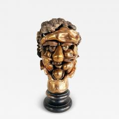 Miguel Ortiz Berrocal Miguel Ortiz Berrocal Sculpture Homage to Arcimboldo Signed 601 edition 100 - 4615357