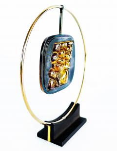 Miguel Ortiz Berrocal Miguel Ortiz Berrocal Torso Verona OPUS 173 Necklace 857 1000 With Case Stand - 4507398