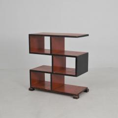 Mikko Nupponen Art Deco Side Table in Black Red Mikko Nupponen Lahti Finland 1930s - 4600198