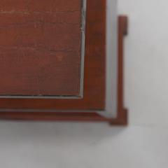 Mikko Nupponen Art Deco Side Table in Black Red Mikko Nupponen Lahti Finland 1930s - 4600202