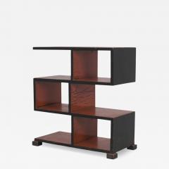 Mikko Nupponen Art Deco Side Table in Black Red Mikko Nupponen Lahti Finland 1930s - 4602272