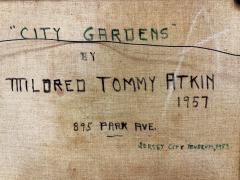 Mildred Tommy Mrs Fisher Winston Atkin Mildred Tommy Atkin Mid century Painting Abstract Expressionist - 4271447