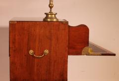 Military Or Campaign Chest Of Drawers In Blond Mahogany - 4129393