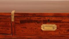 Military Or Campaign Officers Chest Of Drawers In Mahogany 19th Century - 4202116