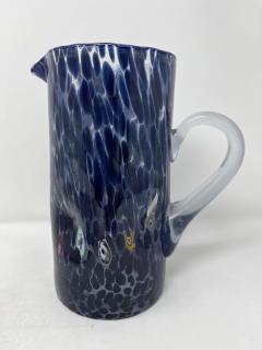 Millefiore Murano Glass Pitcher - 3946534