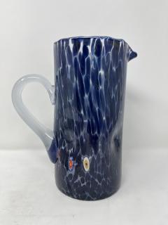 Millefiore Murano Glass Pitcher - 3946535