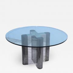 Milo Baughman 1970s Custom Made Chrome Dining Table With Glass Top - 1461867