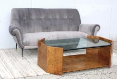 Milo Baughman 1970s Mid Century Modern Burl wood Coffee Table - 1121205