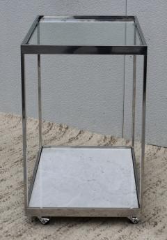 Milo Baughman 1970s Milo Baughman Chrome Bar Cart - 2520621